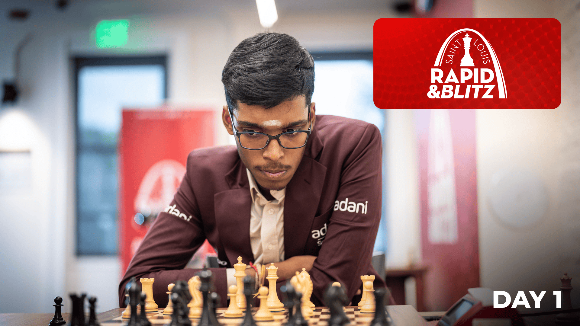 Praggnanandhaa Takes Sole Lead On Day 1