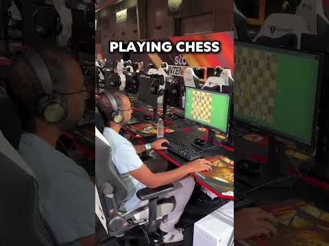 When You're At The Esports World Cup, But It's Chess