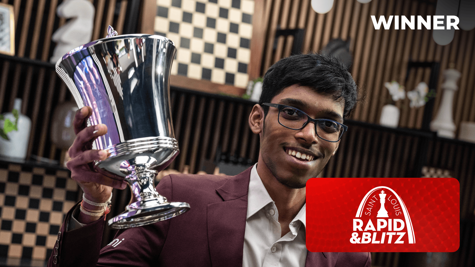 Praggnanandhaa Wins 2026 Saint Louis Rapid & Blitz With Round To Spare
