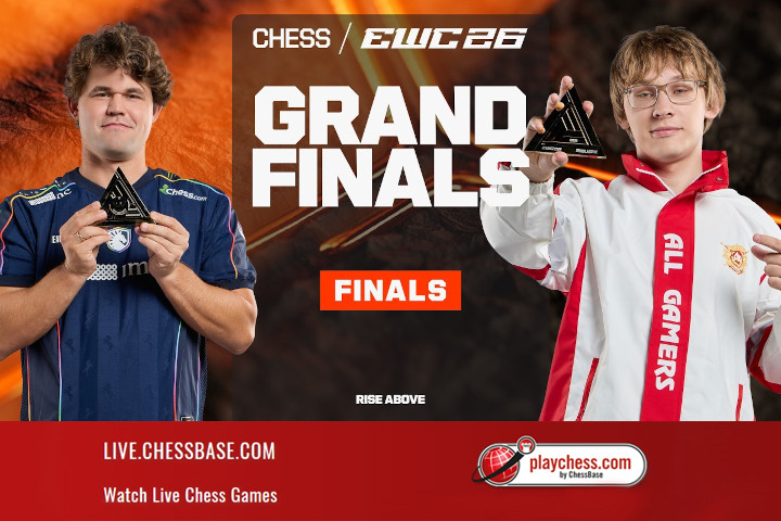 Esports World Cup Final: Carlsen v. Lazavik - Live!