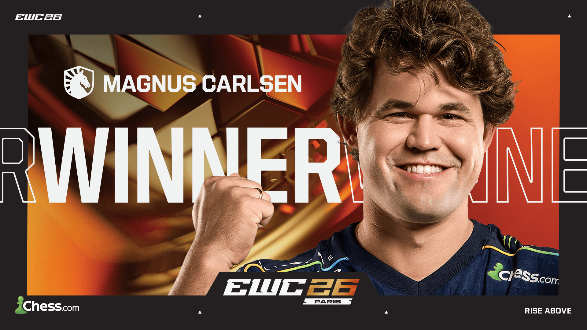 🐐 magnus Carlsen beholder verdensmesterskapet i sjakk esports i paris